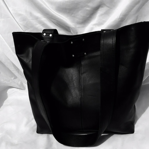 Genuine Leather Tote Bag by Feliz - Picture 3 of 5